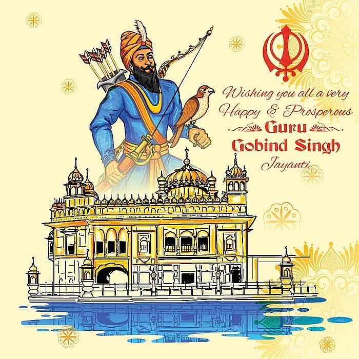 Here are some wishes, images and quotes on the occasion of Guru Gobind Singh Jayanti,
