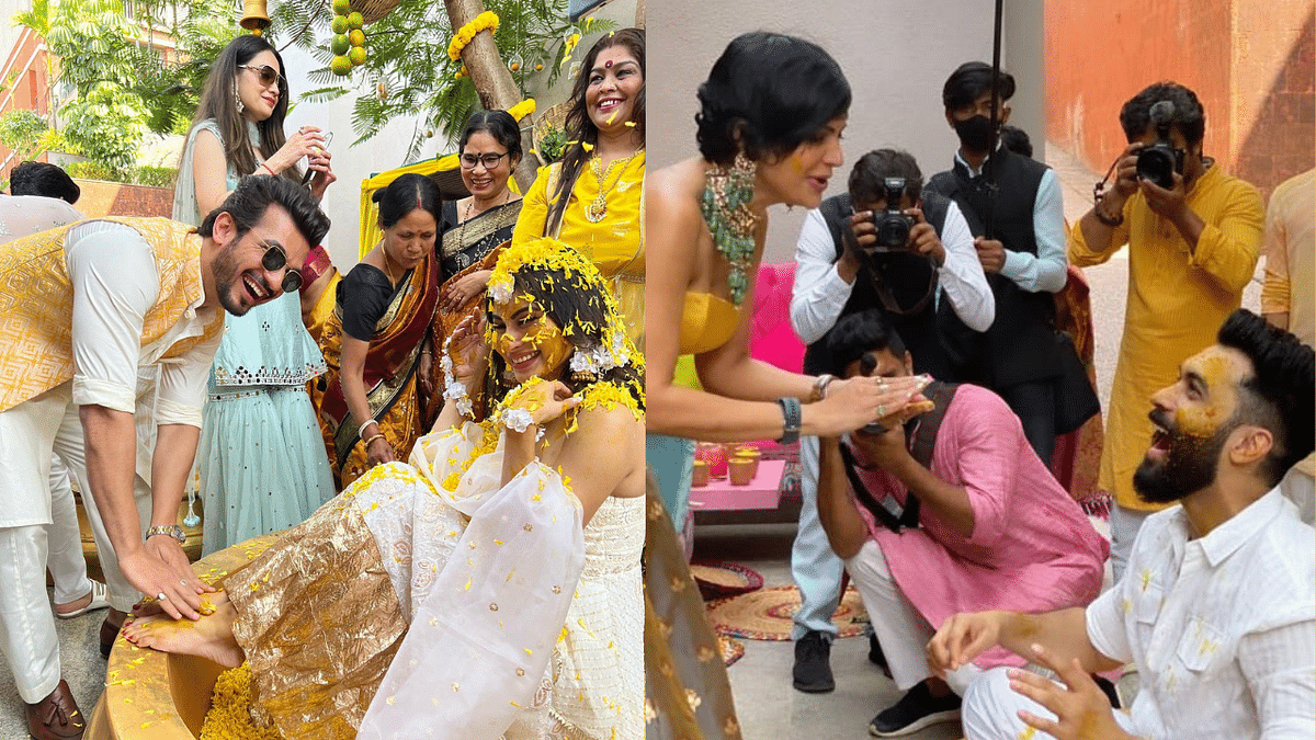 Pics: Glimpses of Mouni Roy and Suraj Nambiar’s Pre-Wedding Festivities 