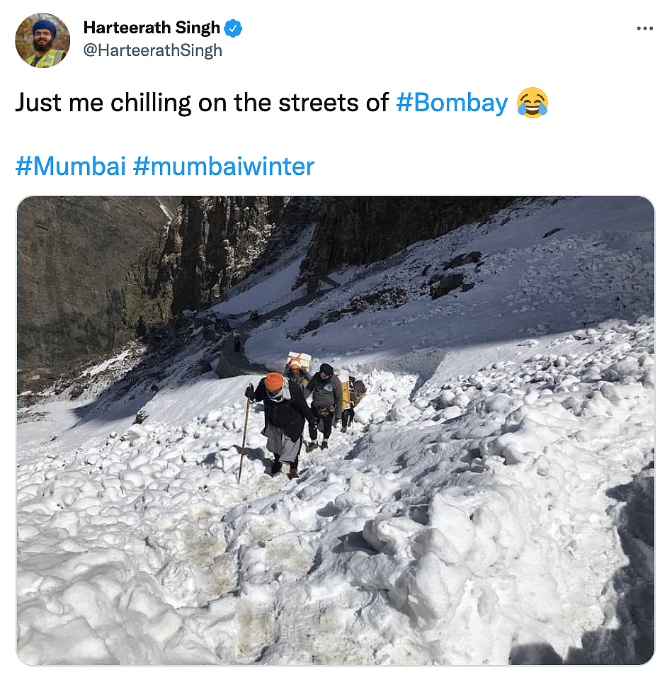 Cold Weather in Mumbai Leads to Hot Memes on Twitter
