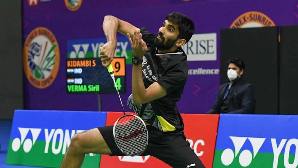 <div class="paragraphs"><p>Kidambi Srikanth was the men's top seed at the 2022 India Open.</p></div>