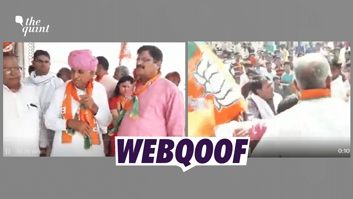 Old Video of Two BJP Factions Clashing Shared With False Claim