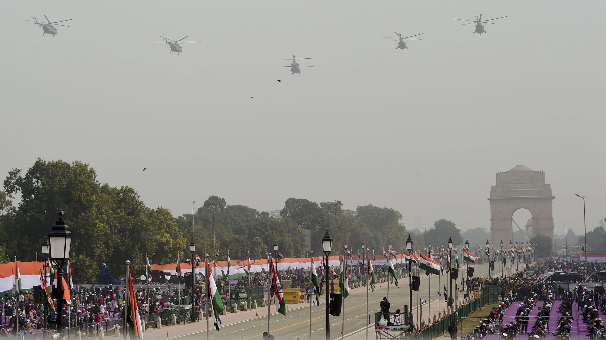 <div class="paragraphs"><p>One of the most appreciated features on the 73rd Republic Day parade on Wednesday, 26 January, was the flypast of 75 Indian Air Force (IAF) planes that culminated the ceremony at Rajpath.</p></div>