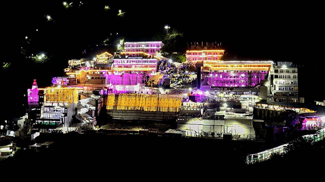 <div class="paragraphs"><p>Lieutenant Governor of Jammu and Kashmir Manoj Sinha announced that online bookings were among the systematic improvements being made for the safety of the devotees at Vaishno Devi.</p></div>