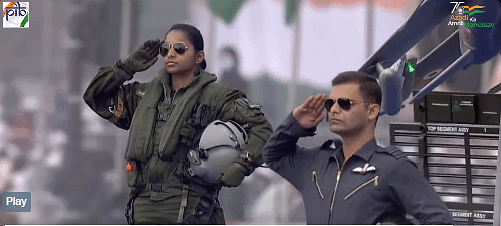 A bike show by the women officers of the BSF was among the most lauded performances of the parade.