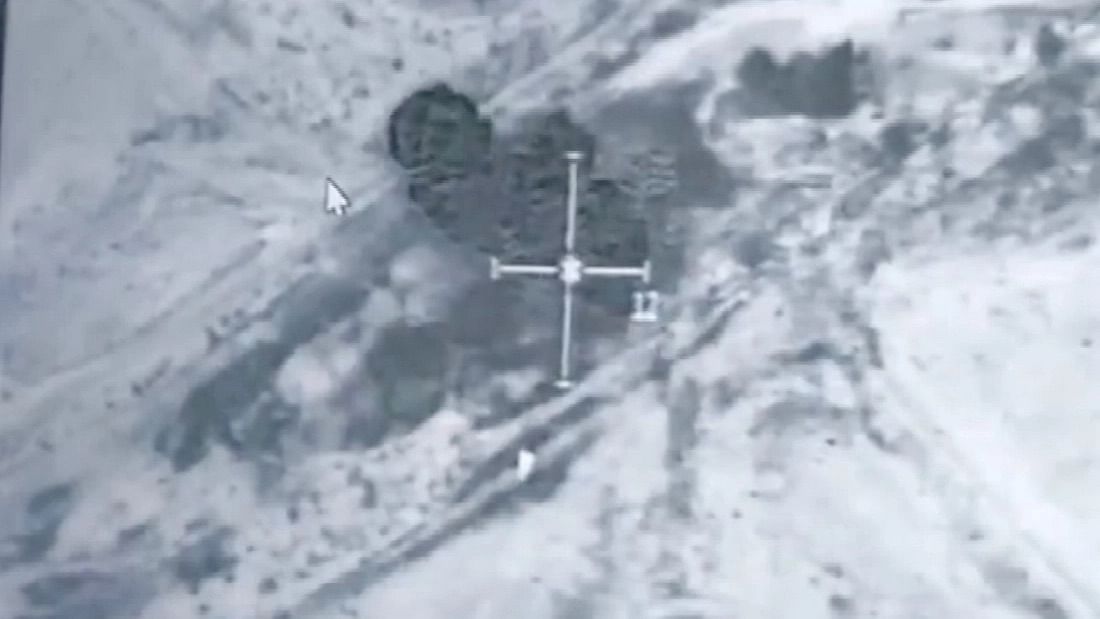 <div class="paragraphs"><p>Black and white footage of the attack released by the UAE defence ministry.&nbsp;</p></div>