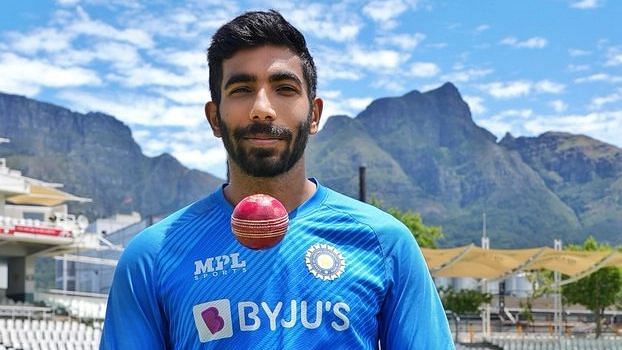 <div class="paragraphs"><p>Jasprit Bumrah at a training session.</p></div>