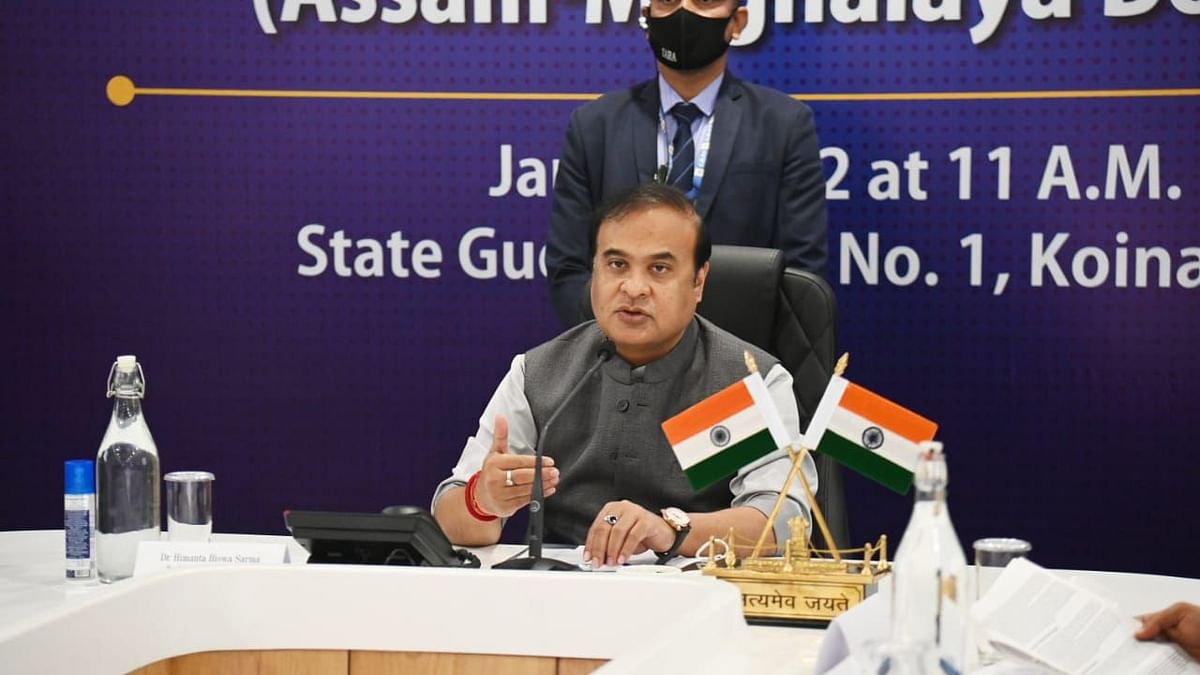 Assam CM Holds All-Party Meet To Resolve Border Row With Meghalaya 