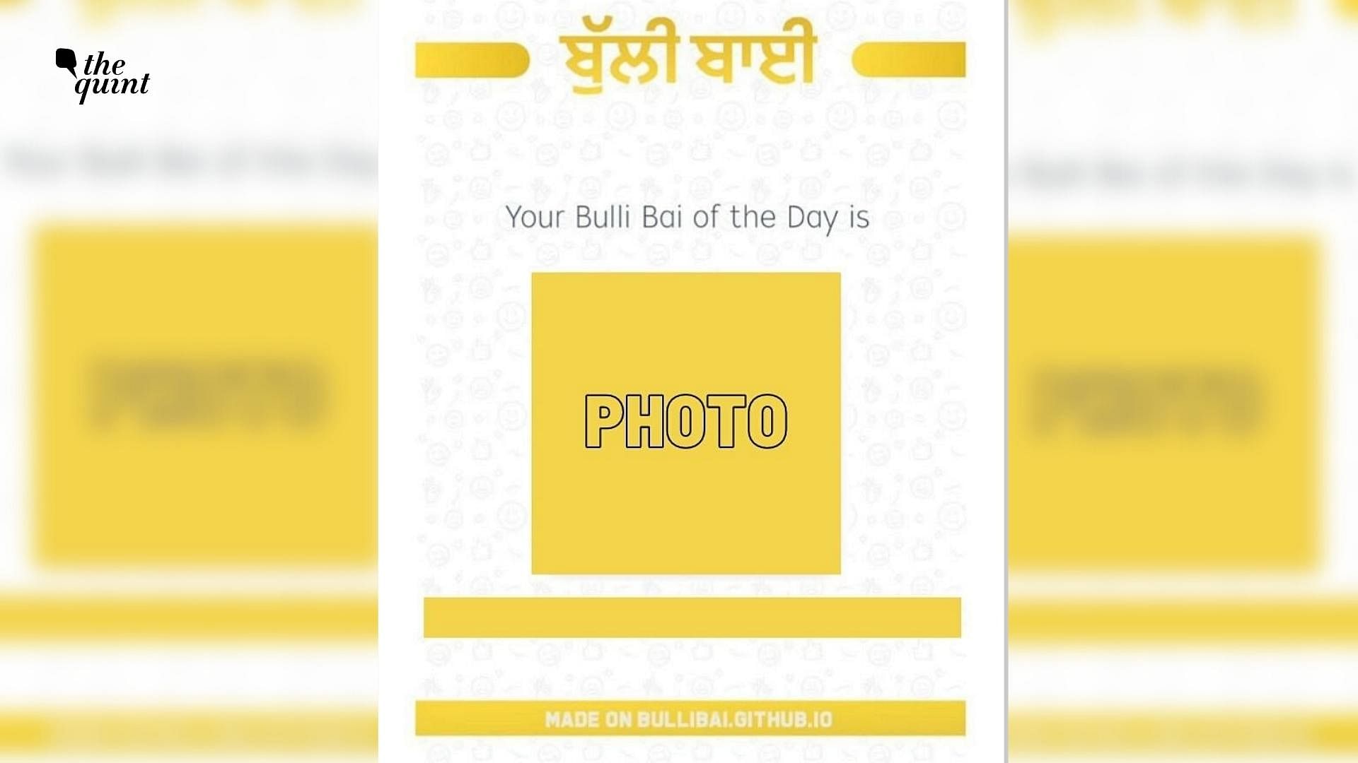 <div class="paragraphs"><p>Photos of hundreds of Muslim women were uploaded on an app named 'Bulli Bai' using GitHub.</p></div>