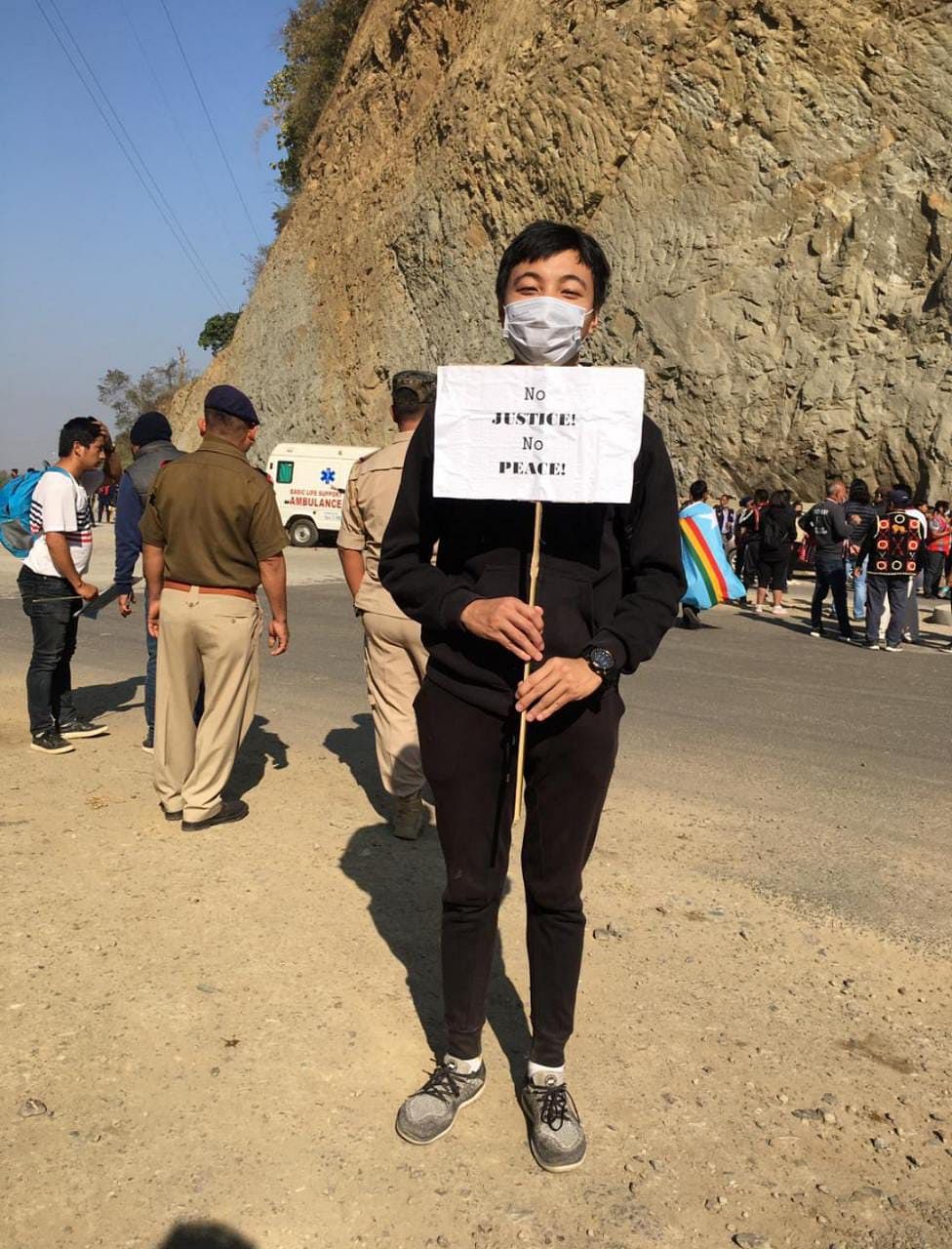 A two-day march against AFSPA from Dimapur to Kohima in Nagaland, covering a distance of 75 km started on Monday.