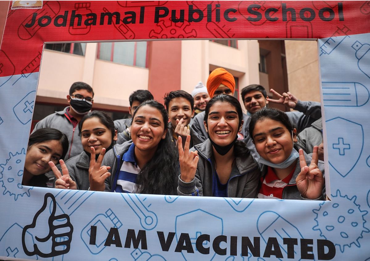 Nearly 27 lakh teenagers have registered for their first dose so far, as per the CoWIN website.