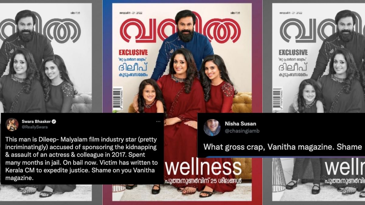 'Sick! Shame!' Vanitha Magazine Called Out for Actor Dileep's Cover Story