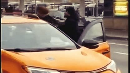 <div class="paragraphs"><p>In an undated video that has been doing the rounds of the internet recently, a man could be seen assaulting a Sikh taxi driver outside the airport.</p></div>