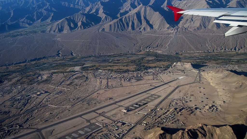 <div class="paragraphs"><p>The Leh airport in Ladakh is being built as a carbon-neutral airport, though environmentalists such as Sonam Wangchuk have pointed modifications in the design to harness the potential of Leh’s climate and make it truly carbon neutral.</p></div>