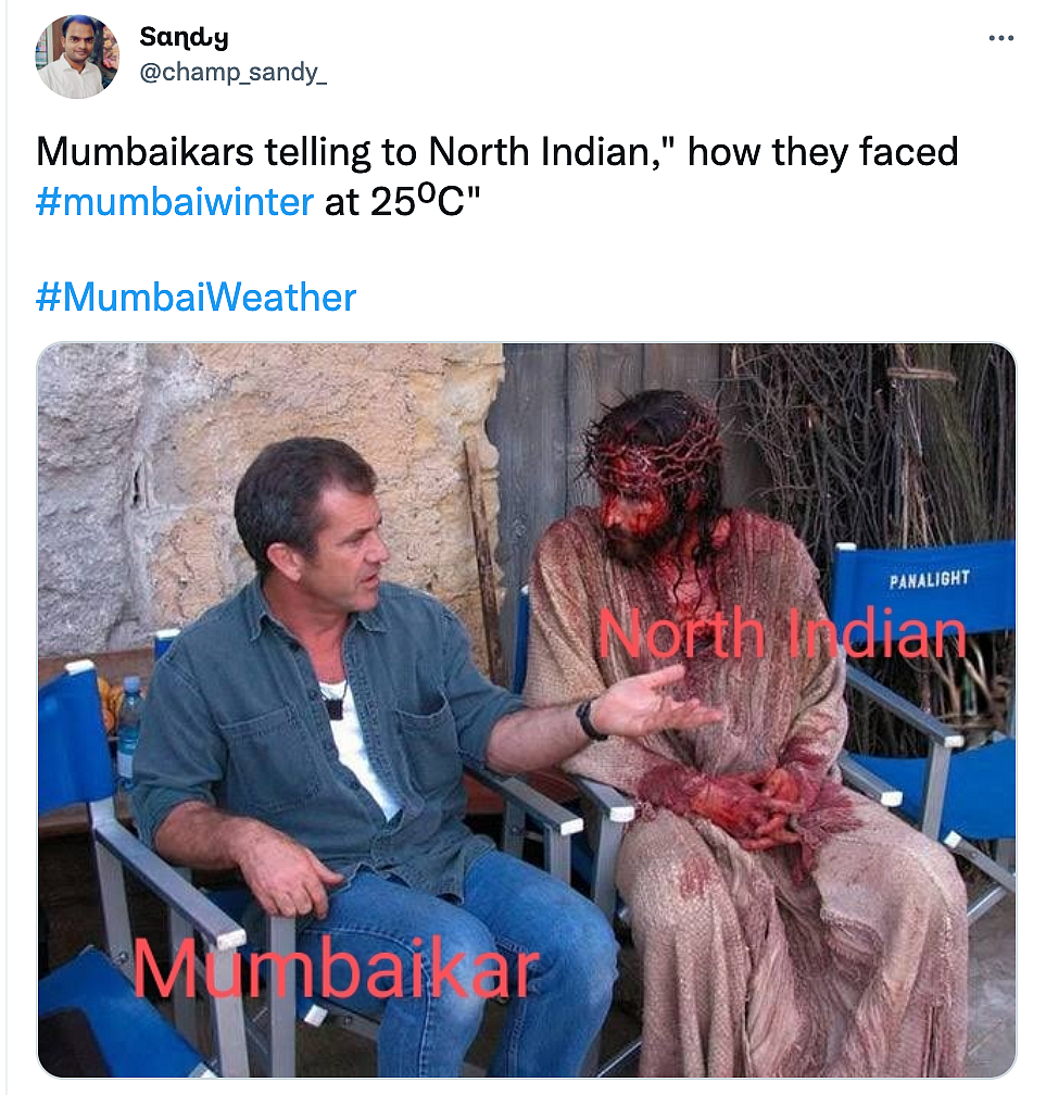 Cold Weather in Mumbai Leads to Hot Memes on Twitter