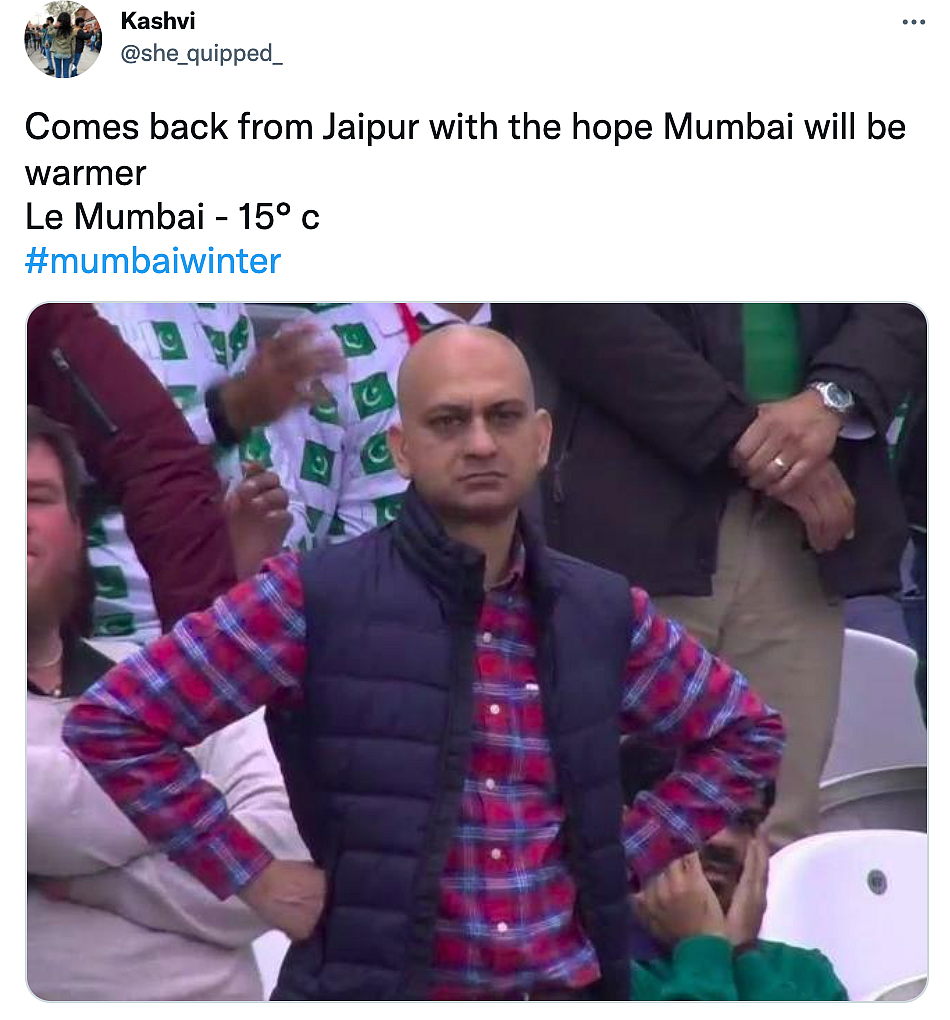 Cold Weather in Mumbai Leads to Hot Memes on Twitter