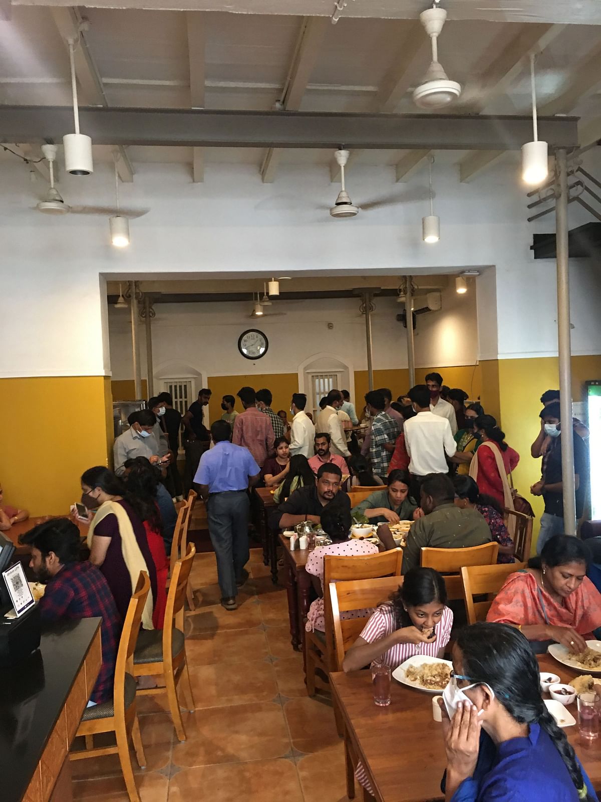 The BJP "preferred" that Paragon owner Sumesh Govind declare his restaurant's food non-halal. 