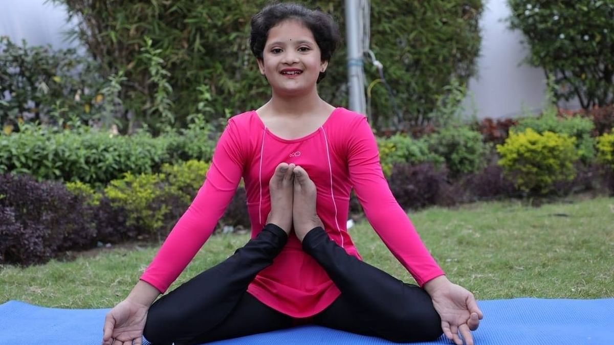 Disability Does Not Deter Surat's 'Rubber Girl' Anvi From Excelling in Yoga