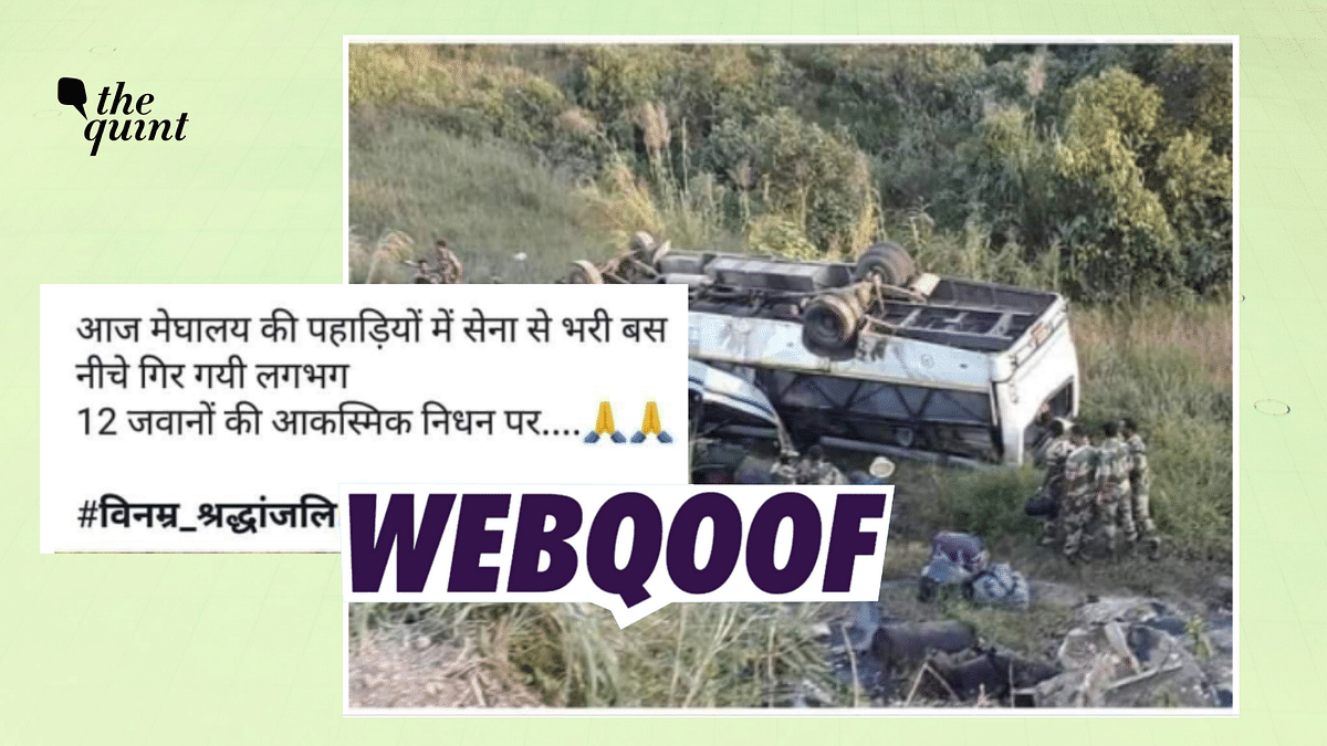 Old Photo of Accident in Meghalaya Shared With a Misleading Claim About BSF