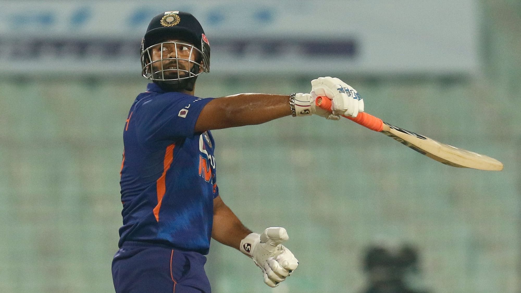 <div class="paragraphs"><p>Rishabh Pant on the attack against WI&nbsp;</p></div>