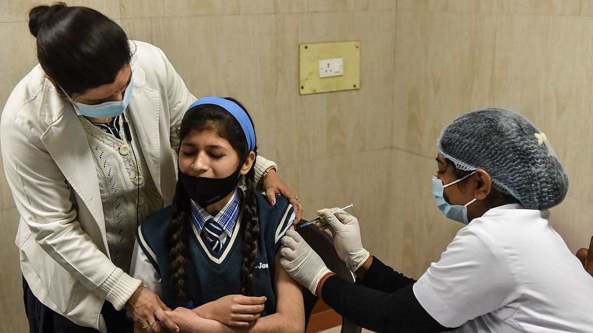 Health Secretary Writes to States to Expedite Vaccination Among 15-18-Year-Olds