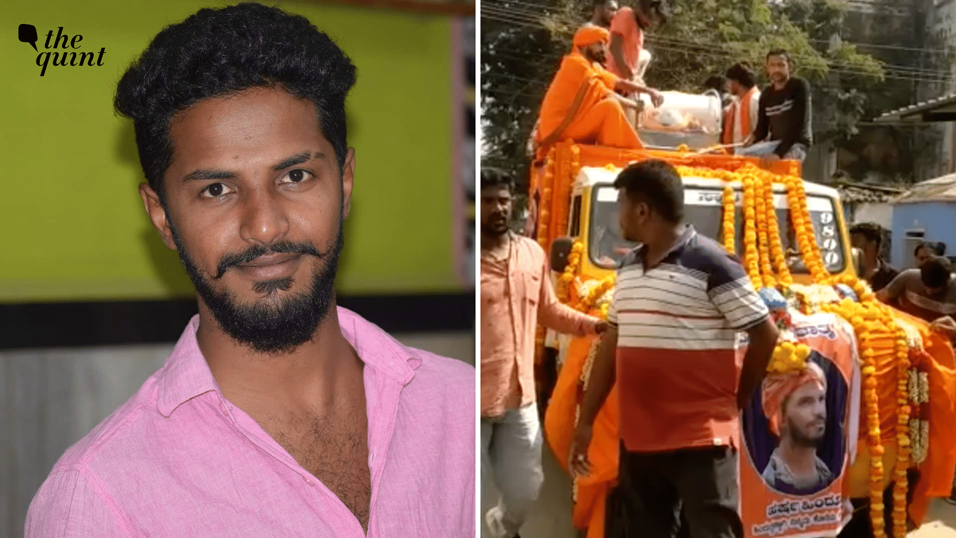 <div class="paragraphs"><p>A 26-year-old Bajrang Dal member named Harsha was stabbed to death by unknown assailants late on Sunday, 20 February, at Bharathi Colony in Karnataka's Shivamogga, leading to heightened tensions and beefed-up security in the region.</p></div>