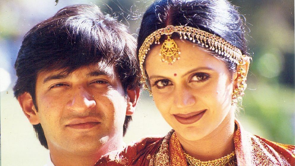 <div class="paragraphs"><p>Mandira Bedi and late Raj Kaushal on their wedding day.</p></div>