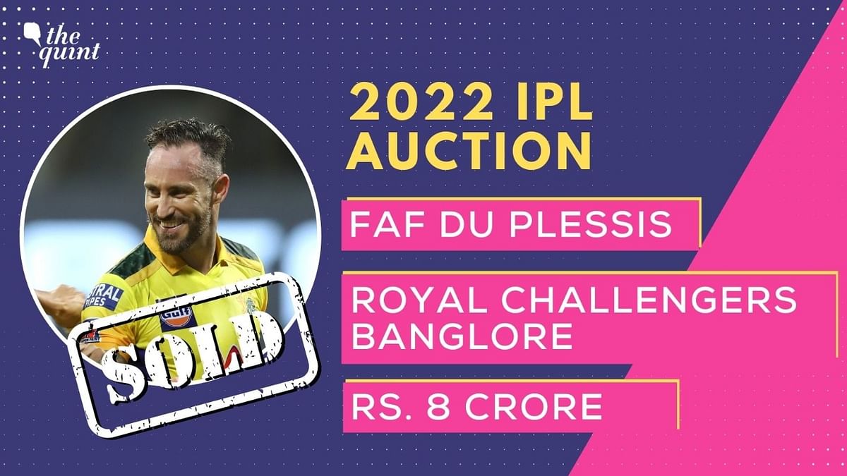 South African Faf du Plessis has played 100 matches in his IPL career and scored 2,935 runs in that time. 