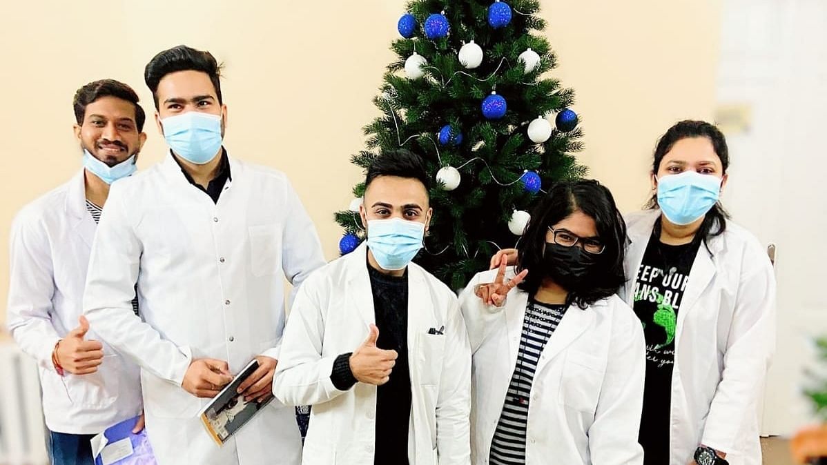 <div class="paragraphs"><p>Indian students in Ukraine on Christmas.</p></div>