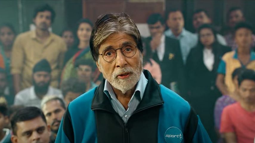<div class="paragraphs"><p>Amitabh Bachchan in the trailer for&nbsp;<em>Jhund.</em></p></div>