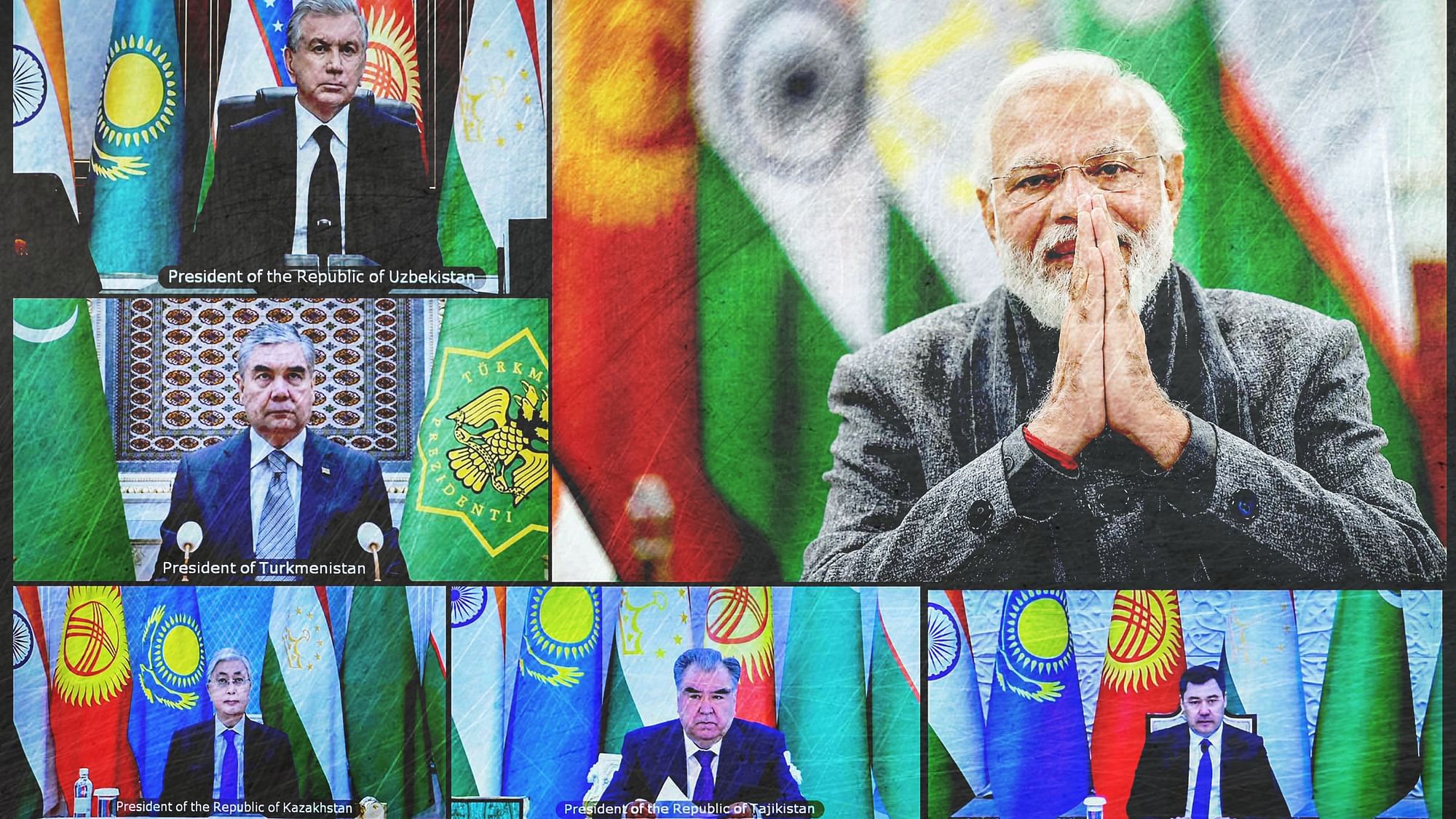 <div class="paragraphs"><p>Prime Minister Narendra Modi at the first meeting of India-Central Asia Summit, through video conferencing, in New Delhi, on Thursday, 27 January</p></div>