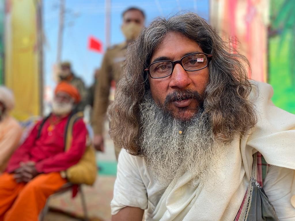 "This is a dharam sankat not a dharam sansad, that something like this is happening," said one of the sadhus.