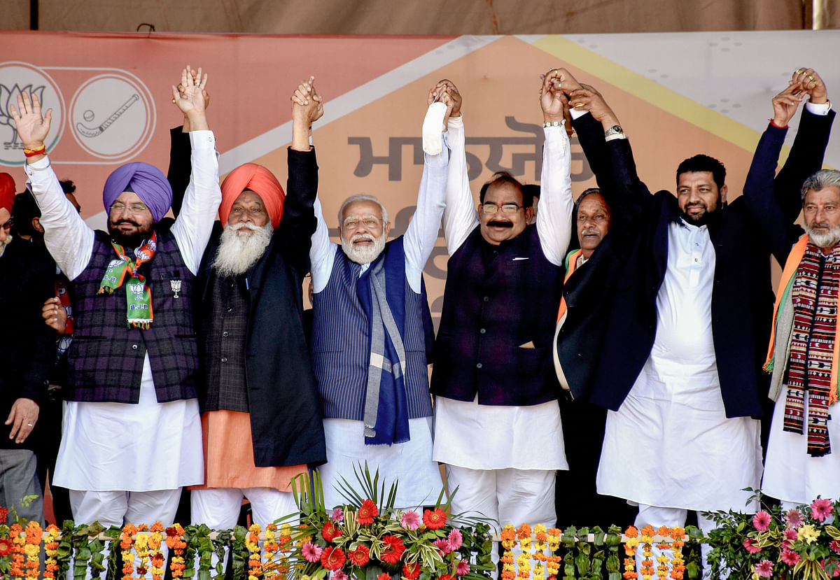 BJP, which was written off in Punjab politics 3 months ago, has made a significant revival in the last one month.