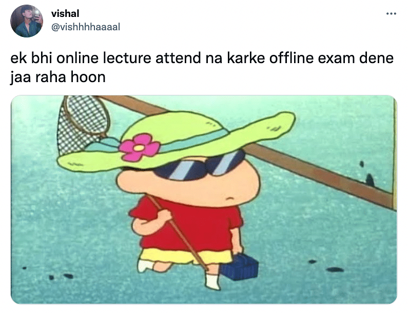 The offline exams will commence on 26 April. 