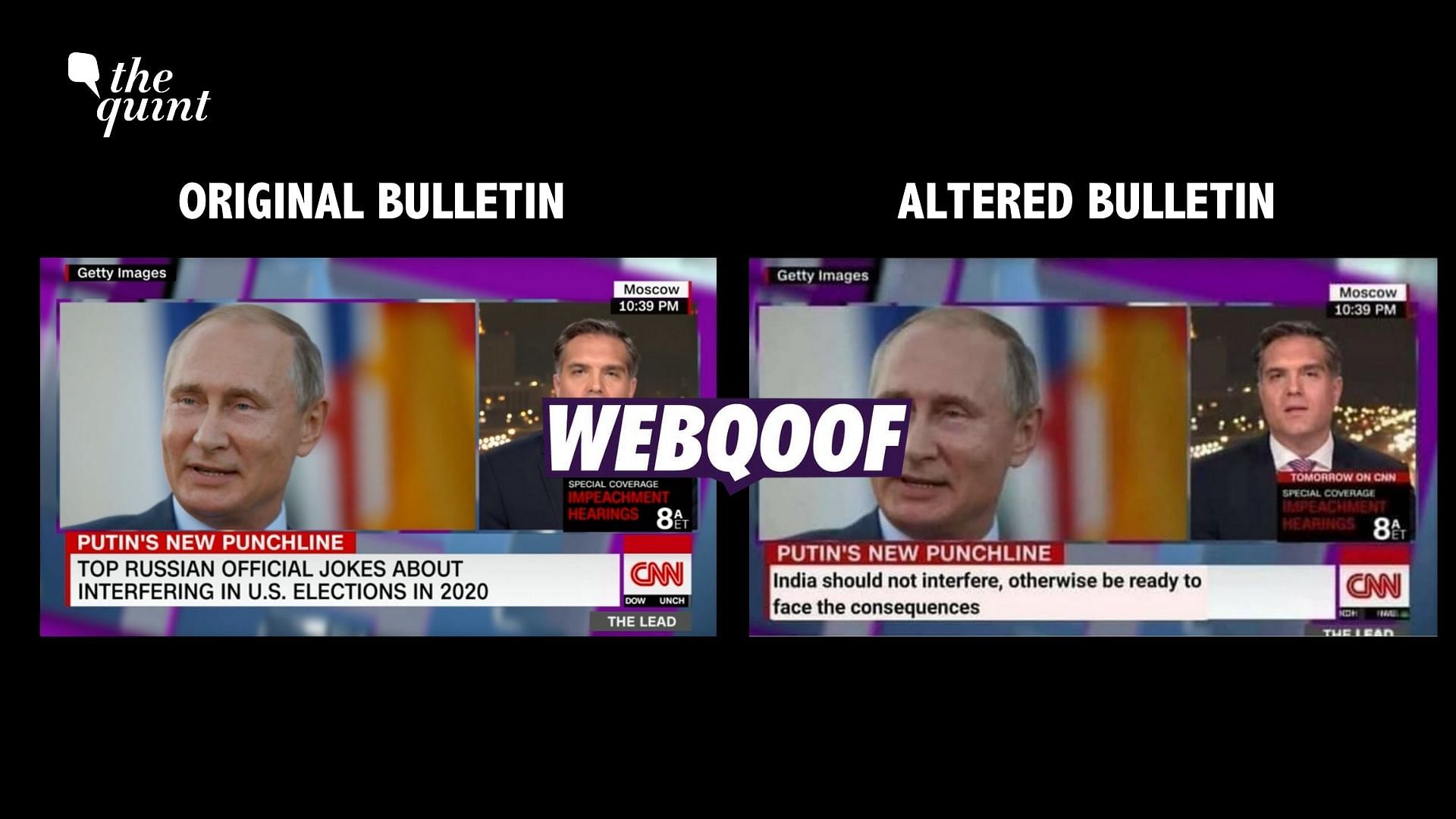 <div class="paragraphs"><p>We could trace the original bulletin back to 2019, which actually spoke about Russia and US elections.</p></div>