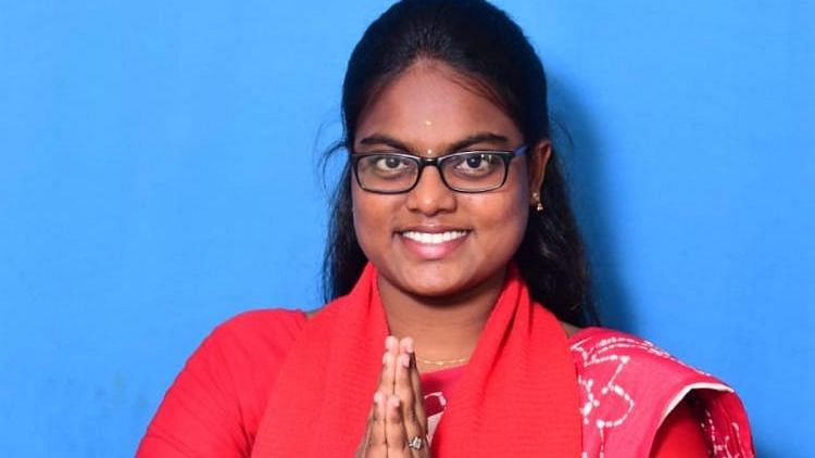 <div class="paragraphs"><p>Newly elected councillor A Priyadarshini is Chennai Corporation's youngest councillor</p></div>
