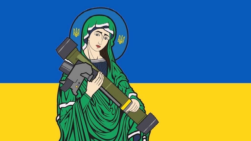 <div class="paragraphs"><p>The picture of Mary Magdalene holding a missile has become a fast-rising symbol of the Ukrainian resistance.&nbsp;</p></div>