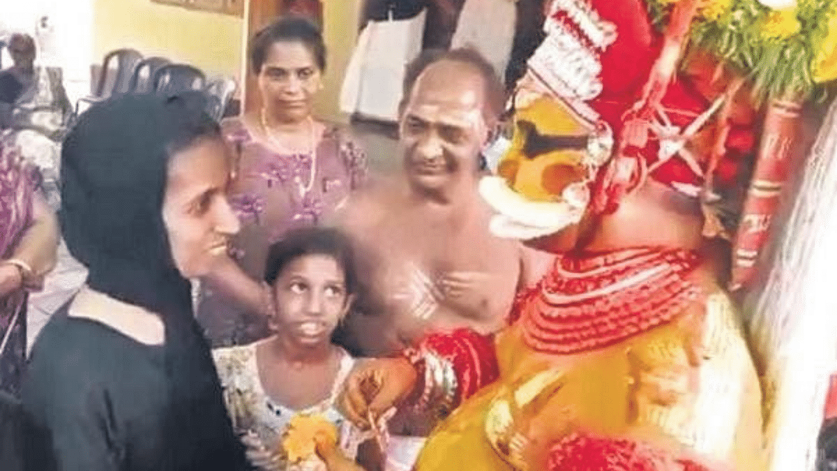 'You're Not Different': Theyyam Artist's Words to a Muslim Woman Win Hearts