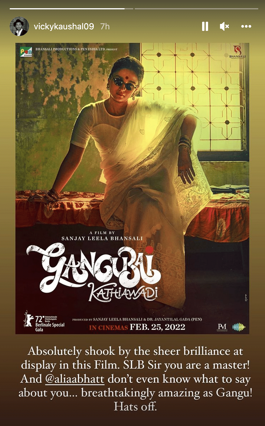 Gangubai Kathiawadi Celeb Review: Vicky Kaushal Is 