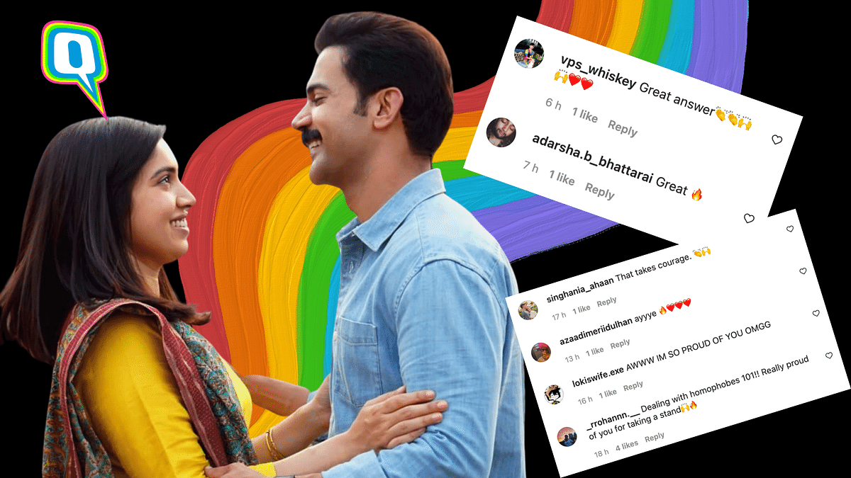 Man Claps Back at Homophobic Viewers During 'Badhaai Do' Screening, Wins Hearts