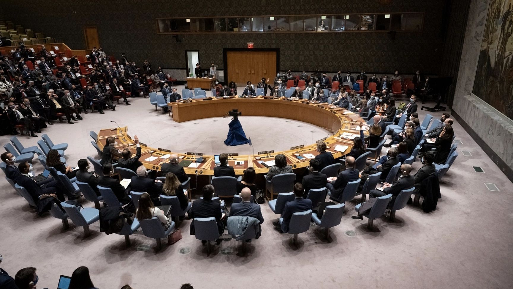 <div class="paragraphs"><p>India, along with China and the United Arab Emirates, abstained on a Security Council resolution, on 25 February, condemning the Russian invasion of Ukraine.</p></div>