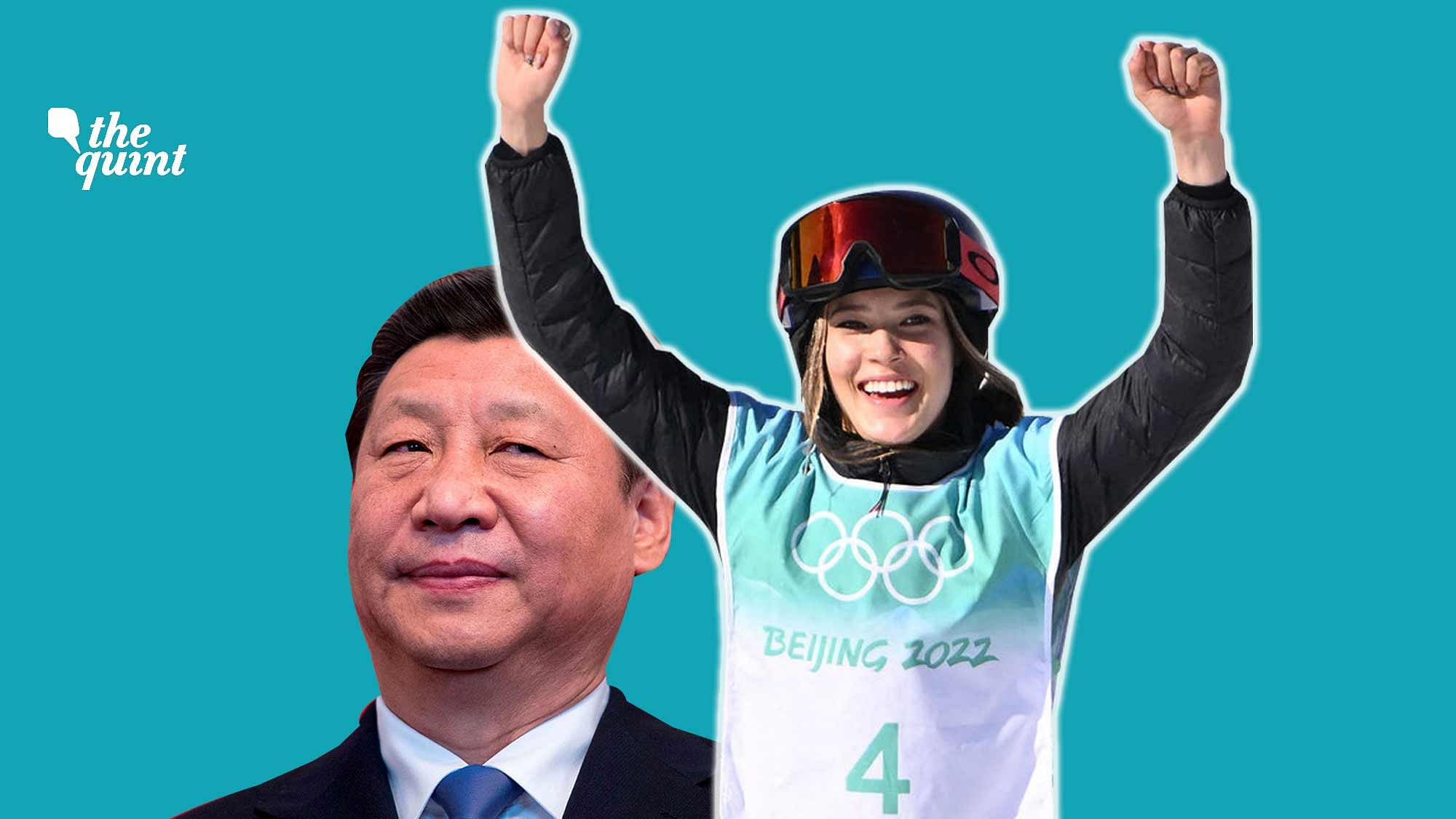 <div class="paragraphs"><p>Eileen Gu is an American-born Chinese freestyle skier who won a gold medal for China at the 2022 Winter Olympics taking place in the Chinese capital, Beijing.</p></div>