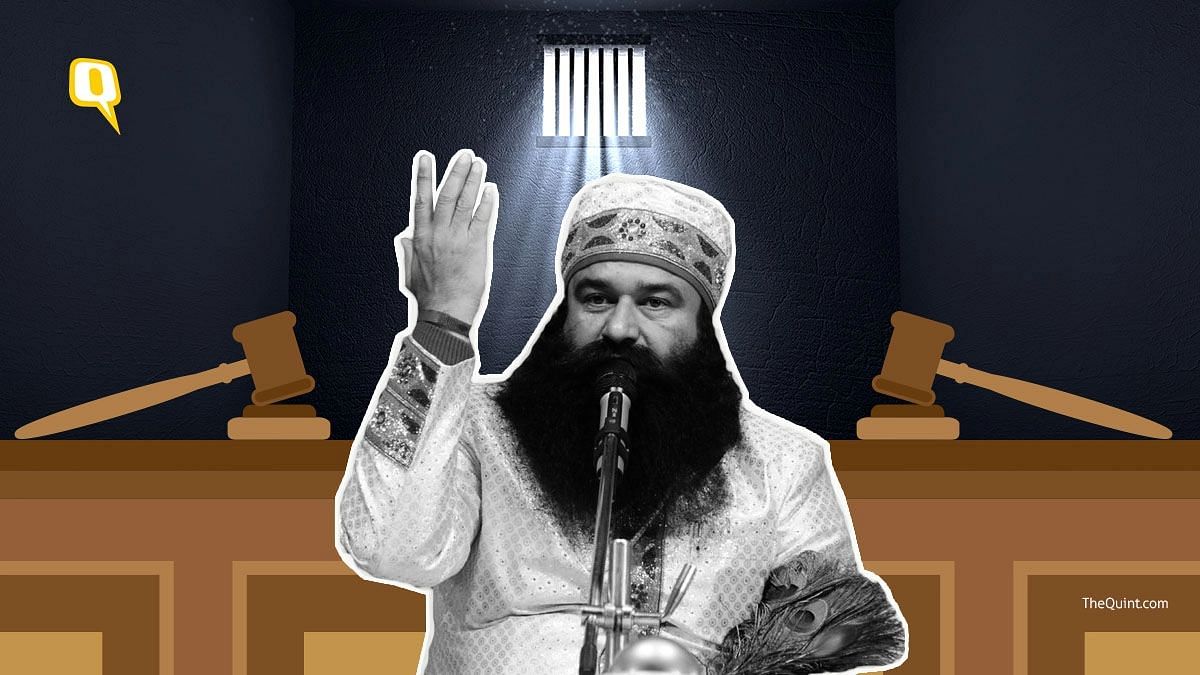 <div class="paragraphs"><p>The self-styled godman was sentenced to life imprisonment for the nearly two decades-old murder of former sect manager, Ranjit Singh.</p></div>