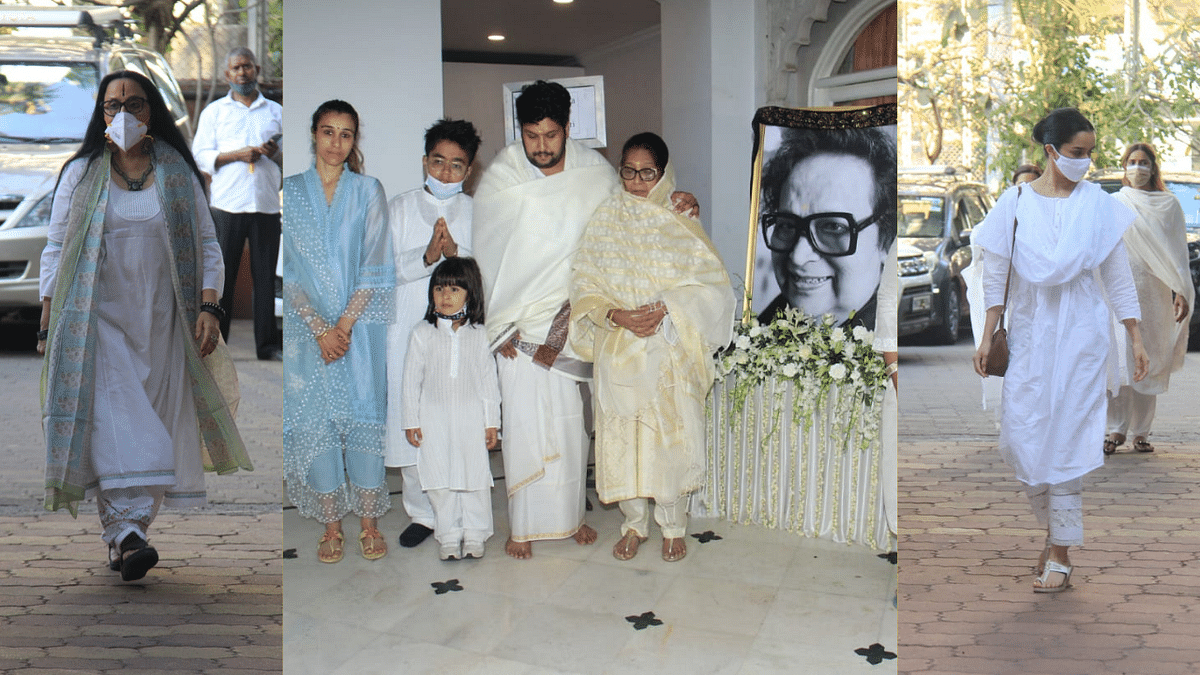 Bappi Lahiri's Family Organises Prayer Meet; Shraddha Kapoor, Ila Arun Attend