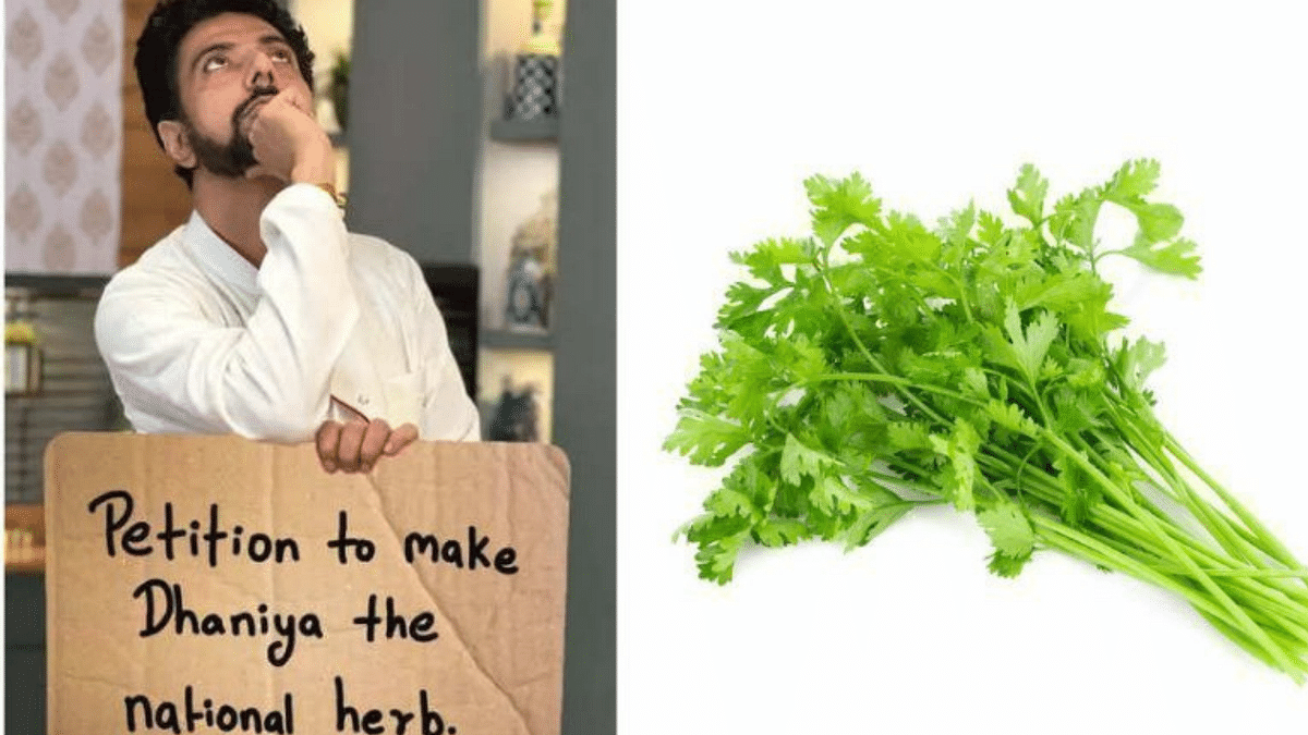 Chef Ranveer Brar Starts Petition to Make “Dhaniya” India’s National Herb