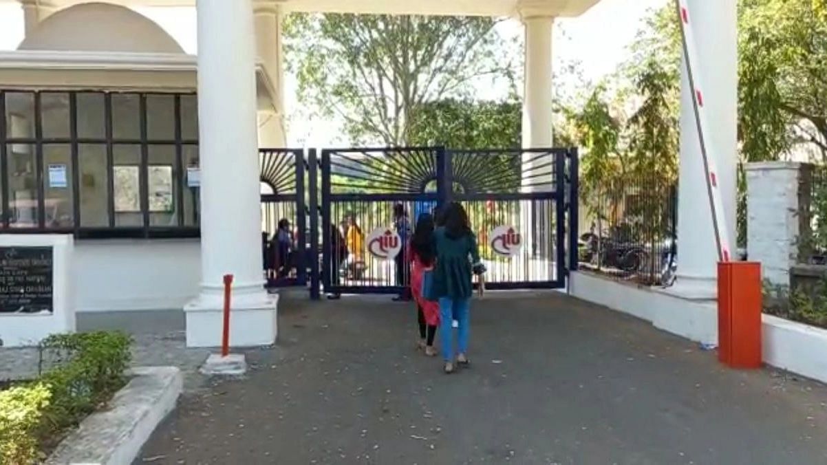 <div class="paragraphs"><p>Students of the National Law Institute University (NLIU), Bhopal have alleged their professor of sending lewd comments and videos to several female students.</p></div>