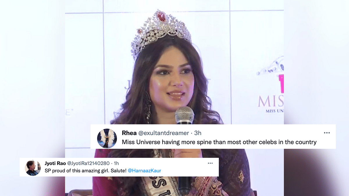Miss Universe 2021 Harnaaz Sandhu Defends Hijab Again, Earns Praise on Twitter