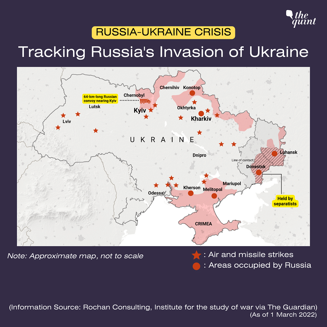 Catch all the live updates on the Russia-Ukraine war here.