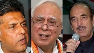 <div class="paragraphs"><p>A group of rebel leaders in the Congress party, also known as G-23, met at Ghulam Nabi Azad's residence in Delhi on Wednesday evening, 16 March, to discuss the situation in the party after the dismal show in the recently concluded five state Assembly elections.</p></div>
