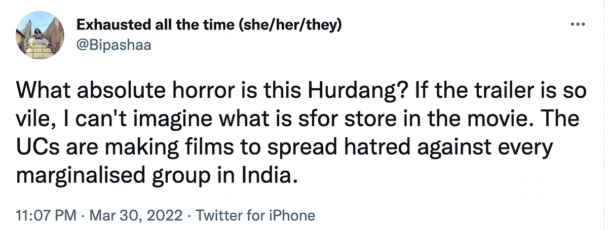 Hurdang starring Sunny Kaushal and Nushrratt Bharuccha is based on anti-reservation protests in 1990.
