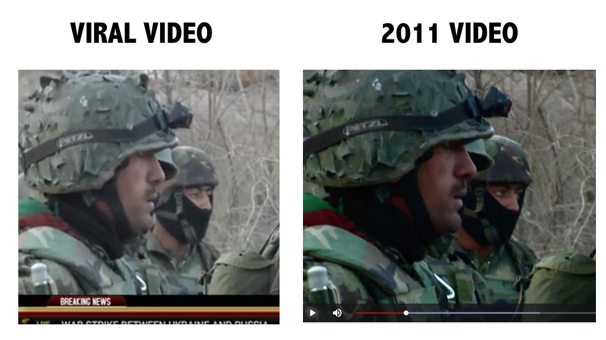 <div class="paragraphs"><p>Frames match with the viral video and video from 2011.</p></div>